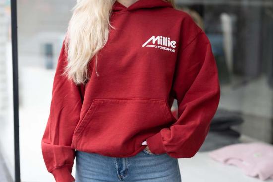 밀리 후드 티셔츠 후디 - MILLIE