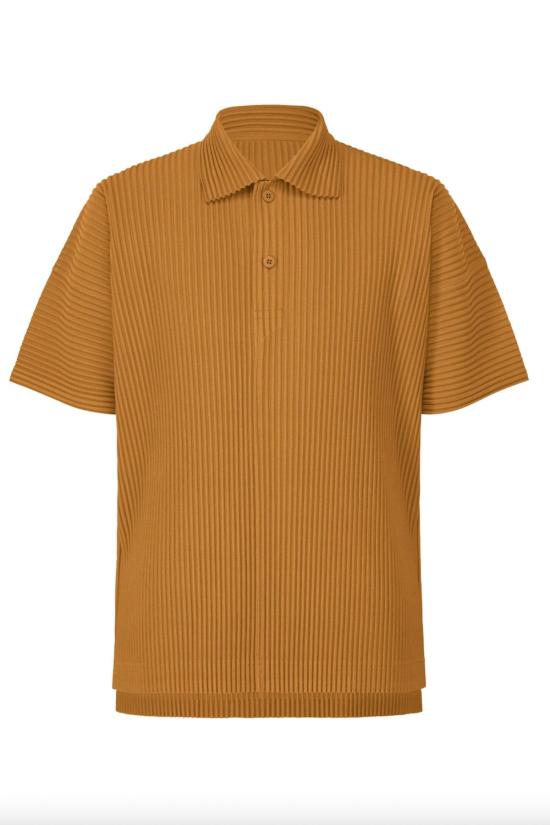  이세이 미야케 폴로 티셔츠 Homme Plisse Issey Miyake 월간 색상: 6월 폴로 셔츠
