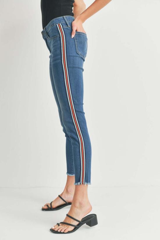  저스트 블랙 데님 데님 팬츠 BP226J BLUE - JUST BLACK DENIM