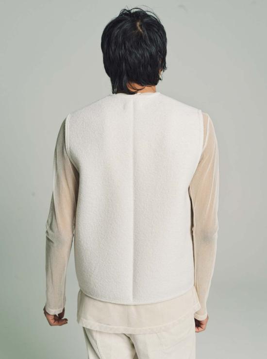  리에르 긴팔 티셔츠 리어 티셔츠 툴리 아이보리 - RIER