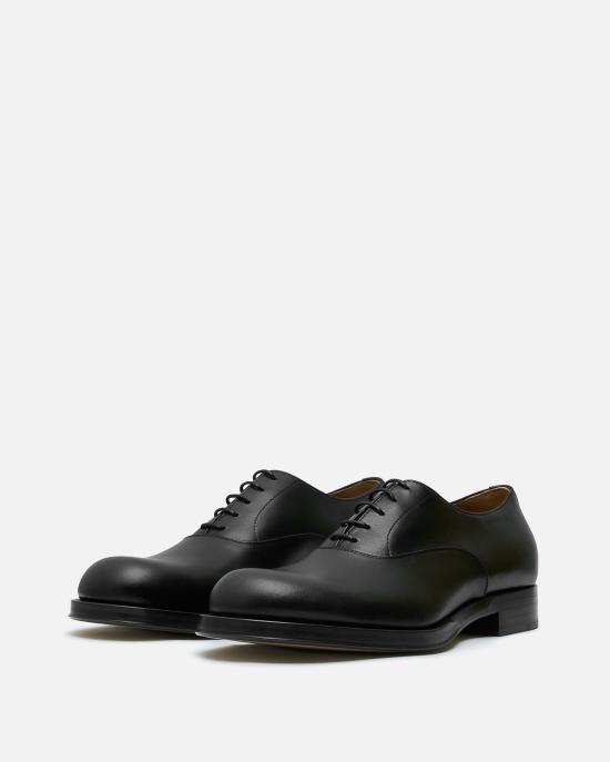  드리스 반 노튼 슈즈 Dries Van Noten 레이스 업  블랙 - DRIES VAN NOTEN