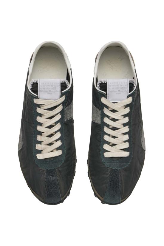 26SS 마르지엘라 스니커즈 메종  로우탑  더스티 그린/블랙 - MAISON MARGIELA