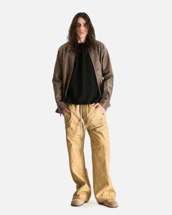  릭 오웬스 반팔 티셔츠 스몰 레벨 티셔츠 - RICK OWENS
