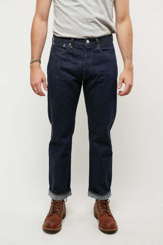  오어슬로우 데님 팬츠 Or Slow 105 Standard Fit Jean 원워시 - ORSLOW