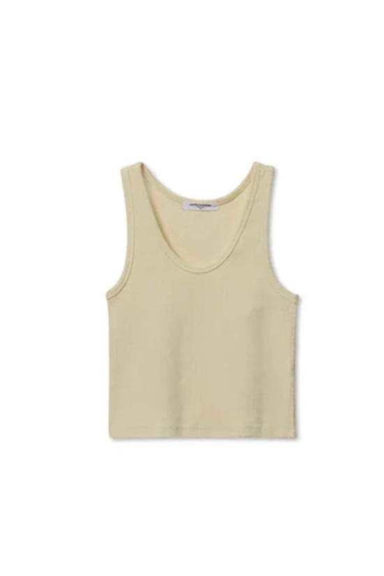  퍼펙트 화이트 티 민소매 티셔츠 블론디 탱크탑 - PERFECT WHITE TEE