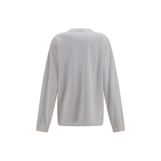  알렉산더 왕 긴팔 티셔츠 로고  화이트 - ALEXANDER WANG