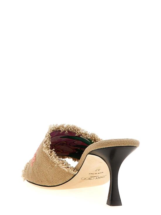  지미추 샌들 알렉시아 플랫폼  베이지 - JIMMY CHOO