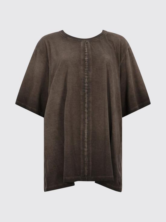 26SS 우마 왕 반팔 티셔츠 UM1541 UW860 Brown - UMA WANG