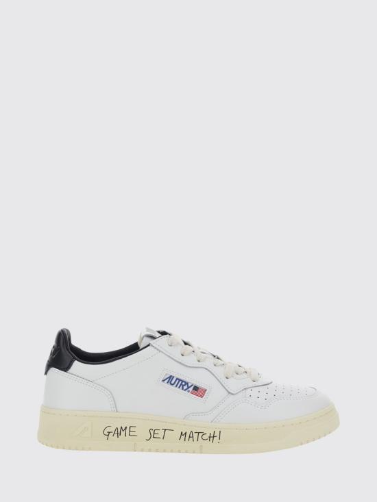 26FW 오트리 메달리스트 로우 스니커즈 AULM ML02 White 2
