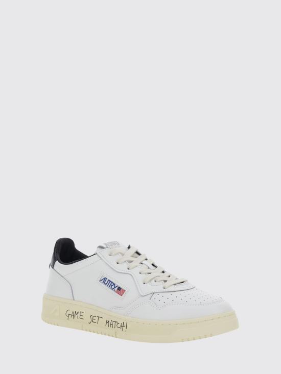26FW 오트리 메달리스트 로우 스니커즈 AULM ML02 White 2 - AUTRY