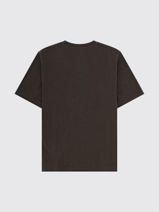 26SS 메종키츠네 반팔 티셔츠 QM00104KJ7025 0453 Brown - MAISON KITSUNE