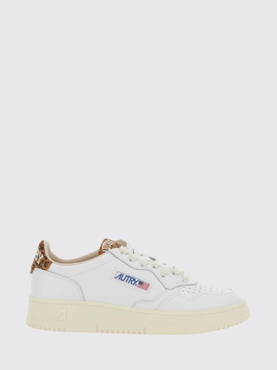 26FW 오트리 메달리스트 로우 레더 스니커즈 AULW HJ02 Multicolor