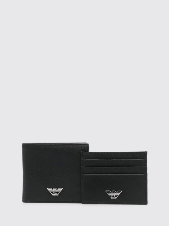 26SS 엠포리오 아르마니 남성지갑 Y4R237Y138E 81072 Black