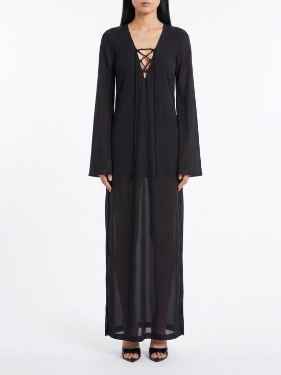 26SS 안다마네 롱 원피스 TM190123ATJP193 Black