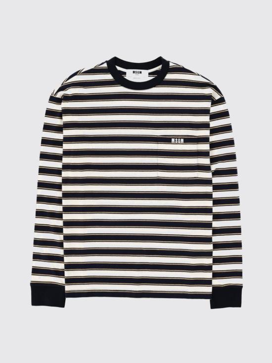 26SS 엠에스지엠 반팔 티셔츠 4040MM115D267019 02 Striped - MSGM