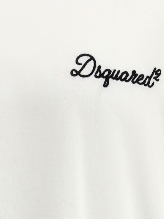 26FW 디스퀘어드2 반팔 티셔츠 S74GD1525D20106 100 White - DSQUARED2