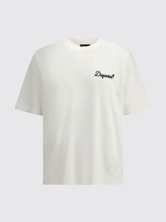 26FW 디스퀘어드2 반팔 티셔츠 S74GD1525D20106 100 White - DSQUARED2