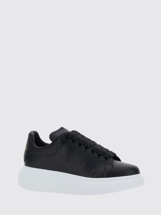 26FW 알렉산더 맥퀸 오버사이즈드 스니커즈 553770WIAIG 1002 Black - ALEXANDER MCQUEEN