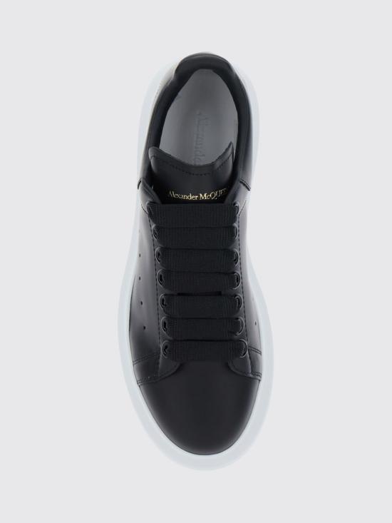 26FW 알렉산더 맥퀸 오버사이즈드 스니커즈 553770WIAIG 1002 Black - ALEXANDER MCQUEEN