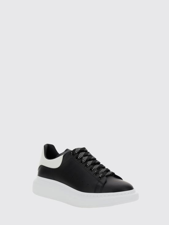 26FW 알렉산더 맥퀸 오버사이즈 드 스니커즈 553680WIAIG 1070 Black - ALEXANDER MCQUEEN