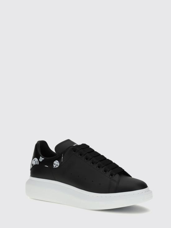 26FW 알렉산더 맥퀸 오버사이즈 드 스니커즈 553680WIAKB 1016 Black - ALEXANDER MCQUEEN