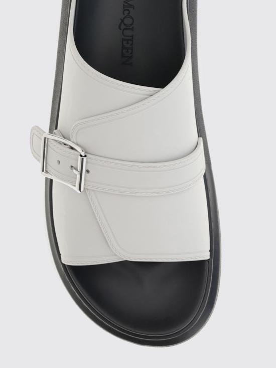 26FW 알렉산더 맥퀸 뮬/슬리퍼 874829W4Z90 1401 Grey - ALEXANDER MCQUEEN