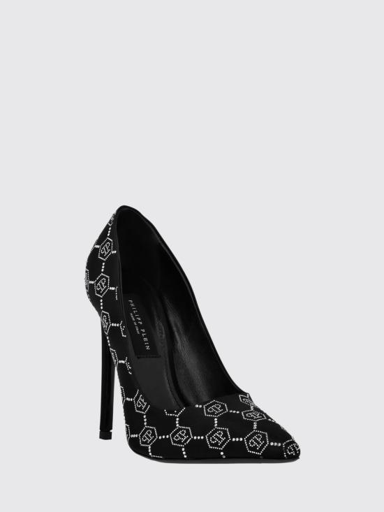 26SS 필립 플레인 힐/펌프스 AADSWSD0565PTE028N 0260 Black - PHILIPP PLEIN