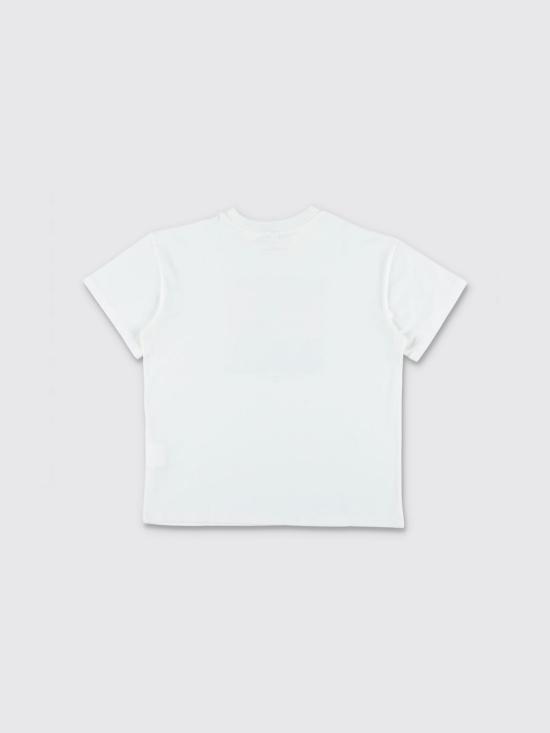 26FW [키즈] 스텔라 맥카트니 티셔츠 TZ8B01Z3931 100 White - STELLA MCCARTNEY