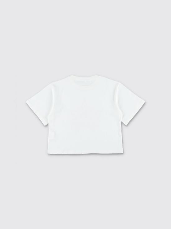 26FW [키즈] 스텔라 맥카트니 티셔츠 TZ8B11Z3931 100 White - STELLA MCCARTNEY