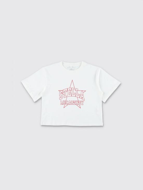 26FW [키즈] 스텔라 맥카트니 티셔츠 TZ8B11Z3931 100 White