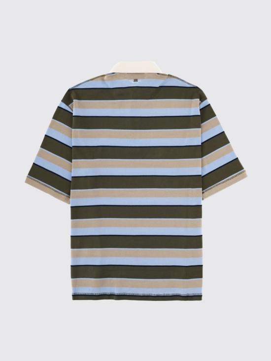 26SS 아미 폴로 티셔츠 UPL424JE0209A 073 Blue - AMI