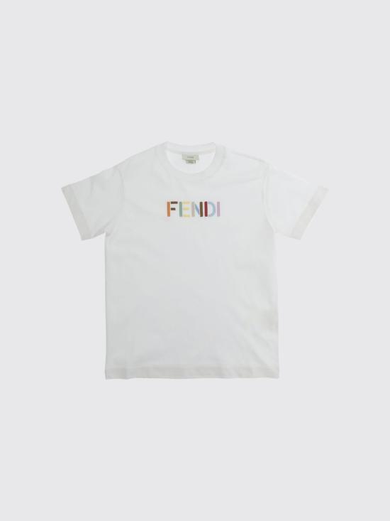 26FW [키즈] 펜디 티셔츠 JUI208AY8D F0TU9 Grey