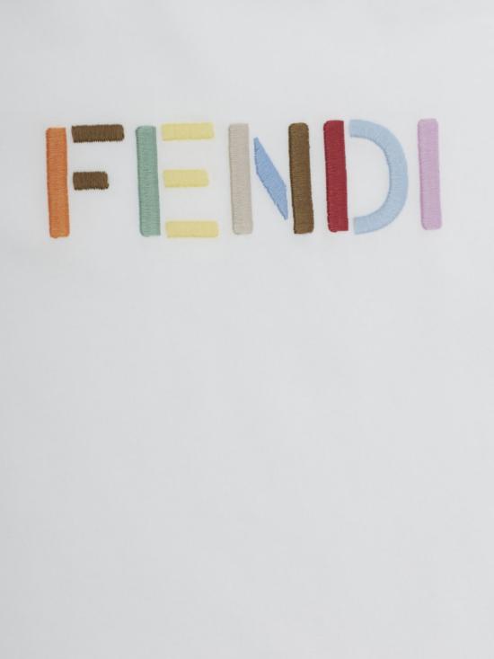 26FW [키즈] 펜디 티셔츠 JUI208AY8D F0TU9 Grey - FENDI