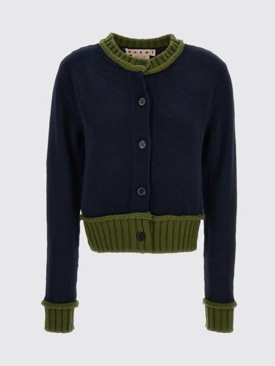 26FW 마르니 스웨터 CDMD0457Q0UFH603 BIB84 Blue - MARNI