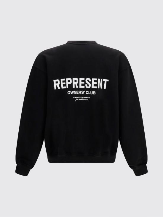 26FW 리프레젠트 긴팔 티셔츠 OCM41115 Black - REPRESENT