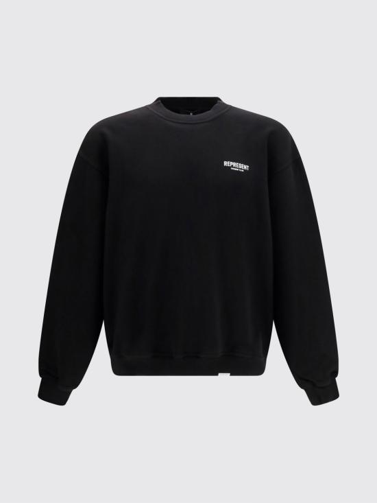 26FW 리프레젠트 긴팔 티셔츠 OCM41115 Black - REPRESENT