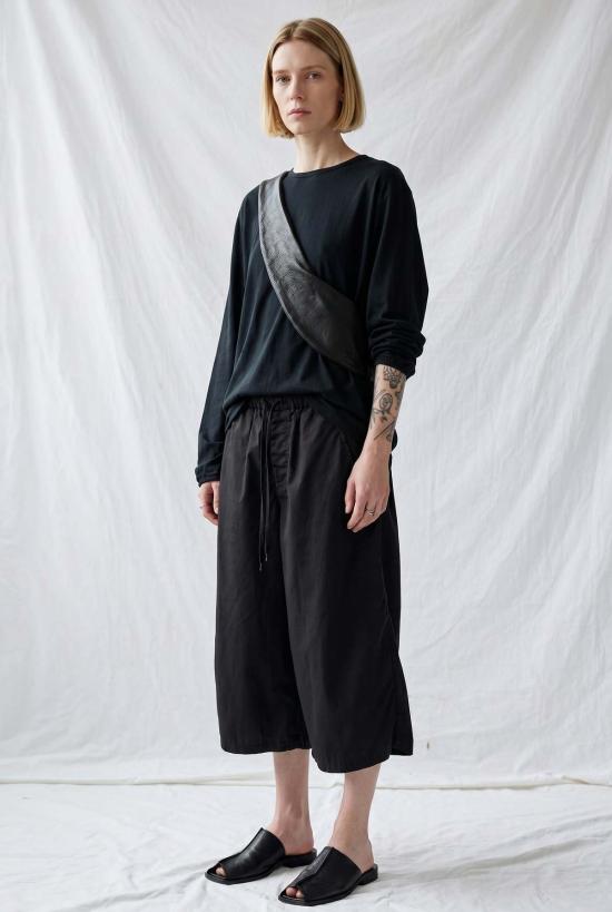  가브리엘라 콜 가먼츠 샌들 Gabriela Coll Garments No.7 오픈 토 바부쉬 블랙 - GABRIELA COLL GARMENTS