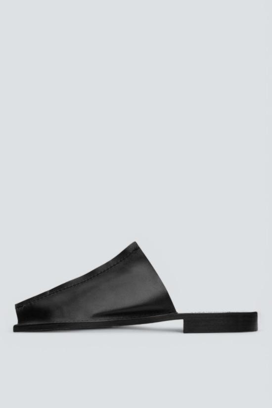  가브리엘라 콜 가먼츠 샌들 Gabriela Coll Garments No.7 오픈 토 바부쉬 블랙 - GABRIELA COLL GARMENTS