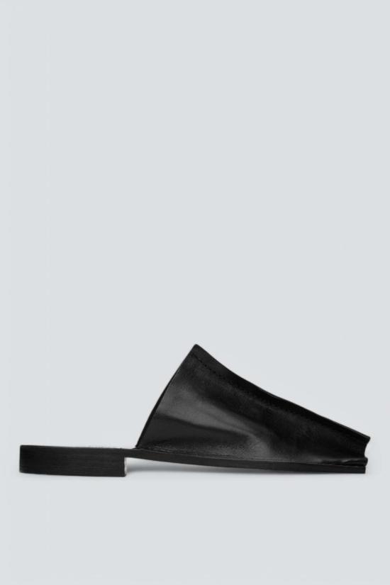  가브리엘라 콜 가먼츠 샌들 Gabriela Coll Garments No.7 오픈 토 바부쉬 블랙