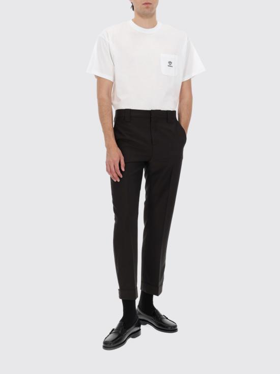 26SS 베르사체 반팔 티셔츠 10245741A17915 1W000 White - VERSACE