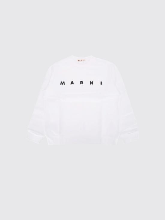 26FW [키즈] 마르니 풀오버 M01612M00V0 0M100 White