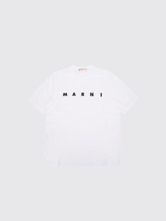 26FW [키즈] 마르니 티셔츠 M01601M00RF 0M100 White