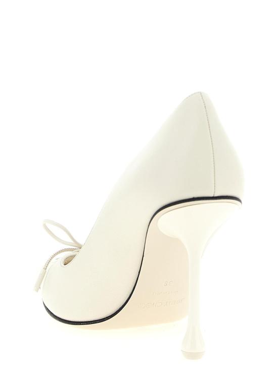  지미추 힐/펌프스 스칼렛 나파 포인티드 펌프스 화이트 - JIMMY CHOO