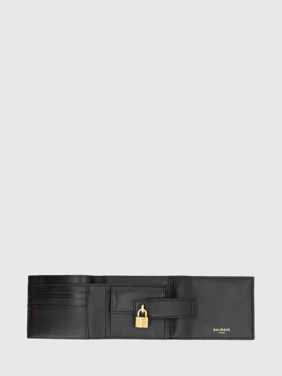 26SS 발망 남성지갑 GM1NE094LNAH 0PA Black - BALMAIN