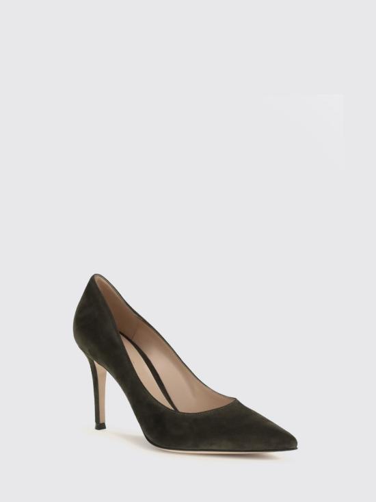 26FW 지안비토로시 힐/펌프스 G2458085RICCAM DKOL Olive - GIANVITO ROSSI