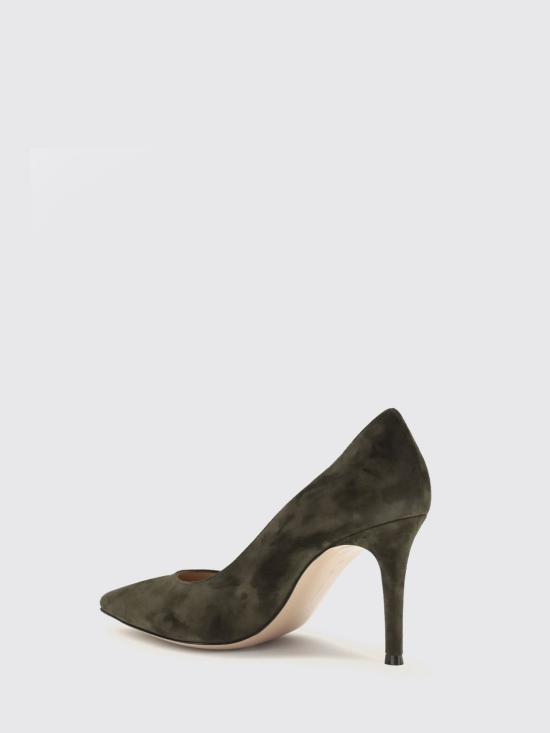 26FW 지안비토로시 힐/펌프스 G2458085RICCAM DKOL Olive - GIANVITO ROSSI
