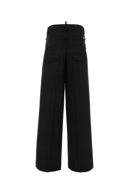  디스퀘어드2 스트레이트 팬츠 Dsquared2 블랙 팬츠 - DSQUARED2