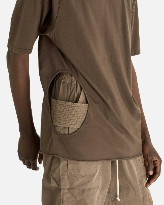  릭 오웬스 반팔 티셔츠 서브휴먼 점보 SS 티 - RICK OWENS