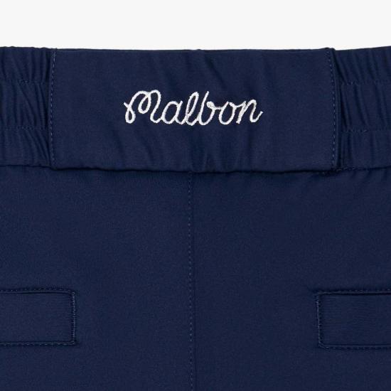  말본 숏팬츠 골프 스쿠터 쿨코어 쇼츠 네이비 - MALBON