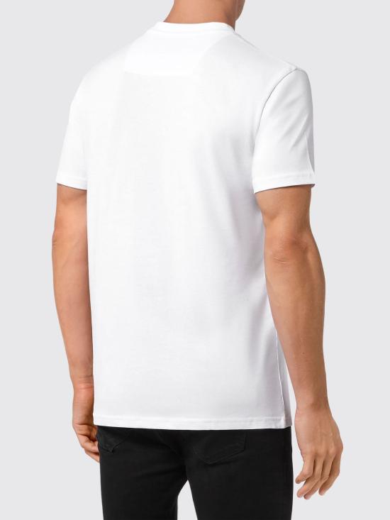 26SS 필립 플레인 반팔 티셔츠 UABCUTK0033PJY002N 01 White - PHILIPP PLEIN